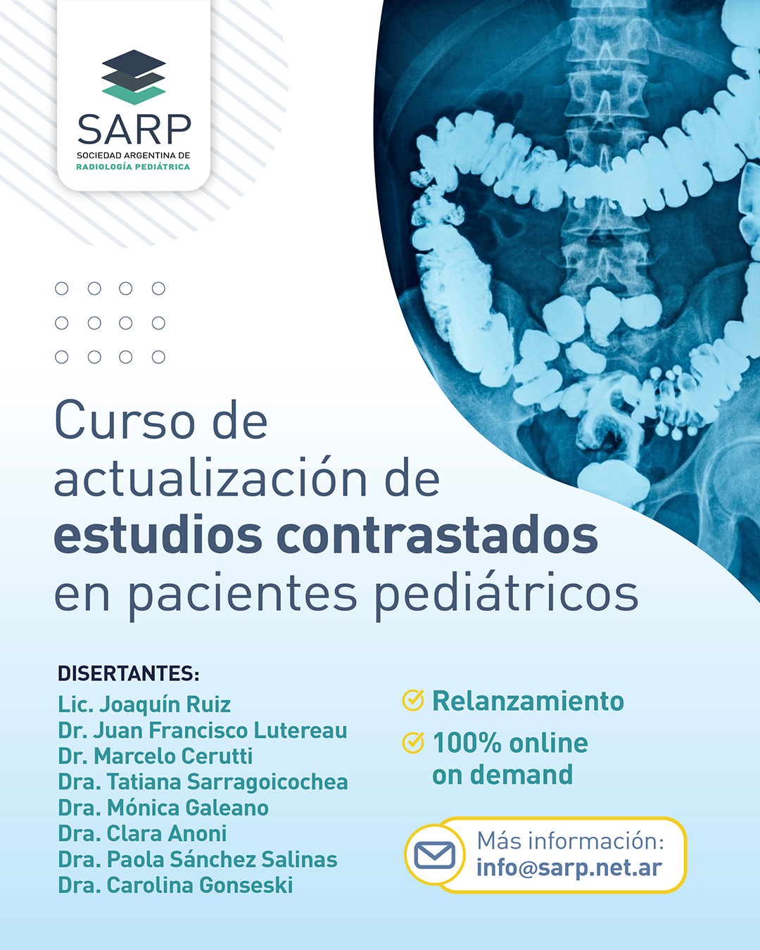 Curso de Actualización en Estudios Contrastados en Pediatría